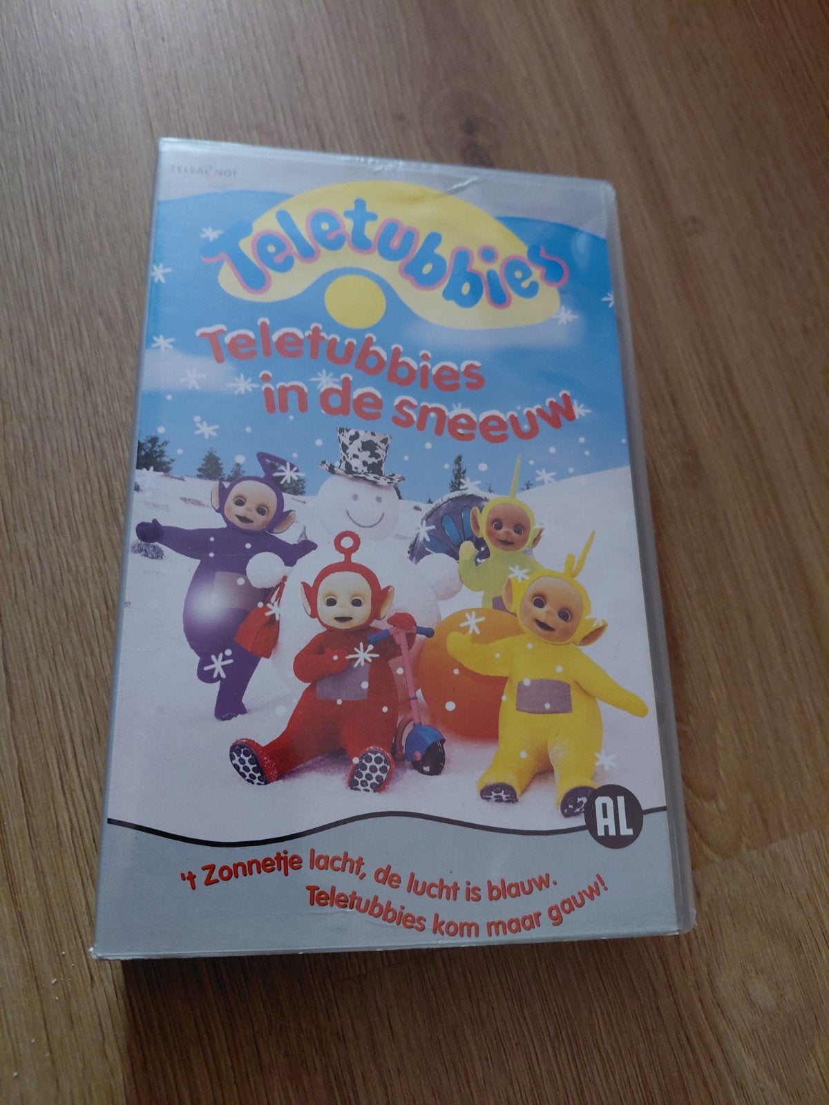 Teletubbies in de Sneeuw videoband., Cd's en Dvd's, Gebruikt, Alle leeftijden, Ophalen of Verzenden, Kinderprogramma of -film