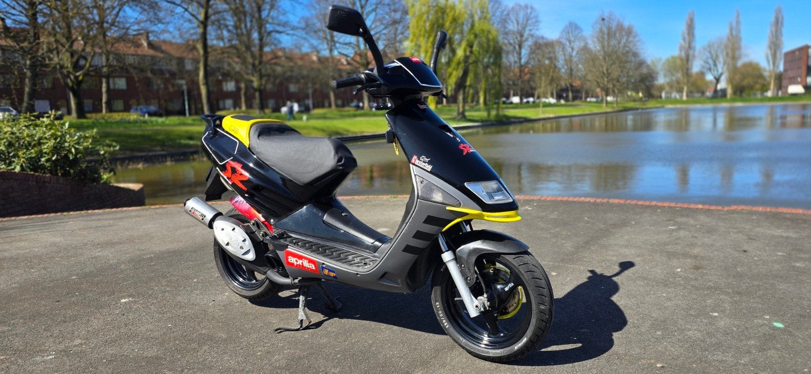 aprilia sr50 chesterfield, Ophalen, Gebruikt, Maximaal 45 km/u, SR 50