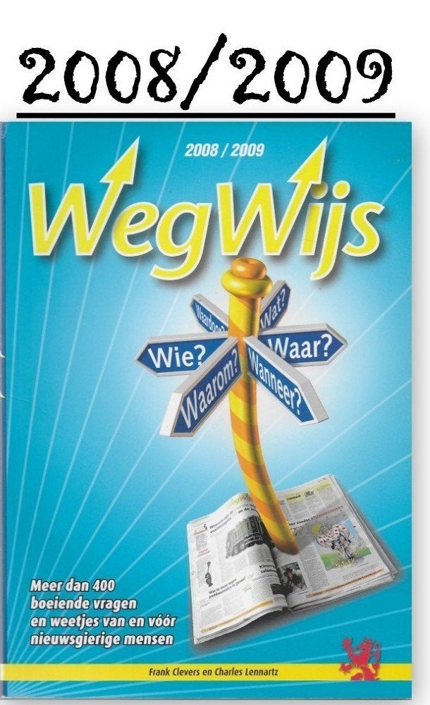 W8 Boek Wegwijs deel 8 uitgave 2008/09, Ophalen of Verzenden, Zo goed als nieuw