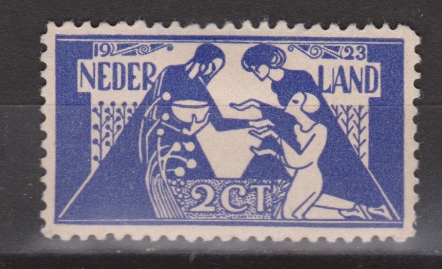NVPH 134 ong Tooropzegels 1923 OUD NEDERLAND p/stuk, Postzegels en Munten, Ophalen of Verzenden, T/m 1940, Postfris