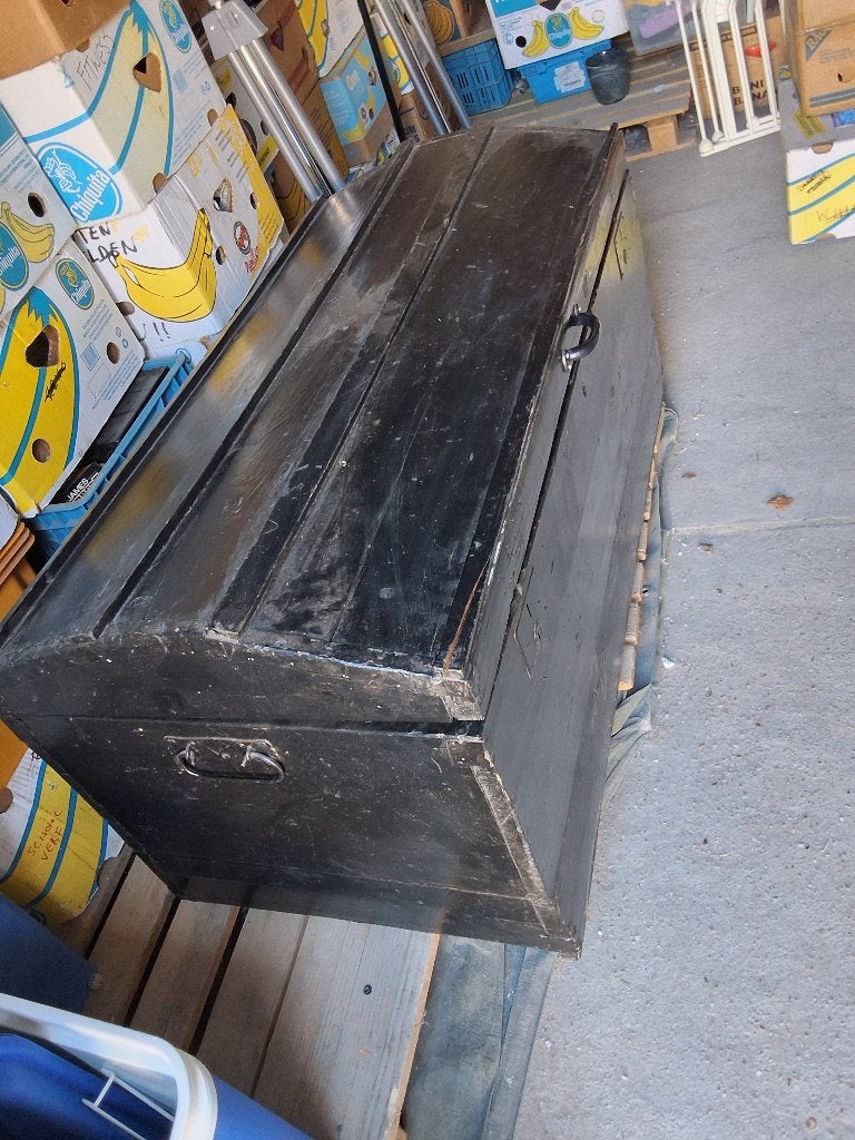 Opbergkoffer, Ophalen, 50 – 75, Gebruikt, 100 tot 150 cm