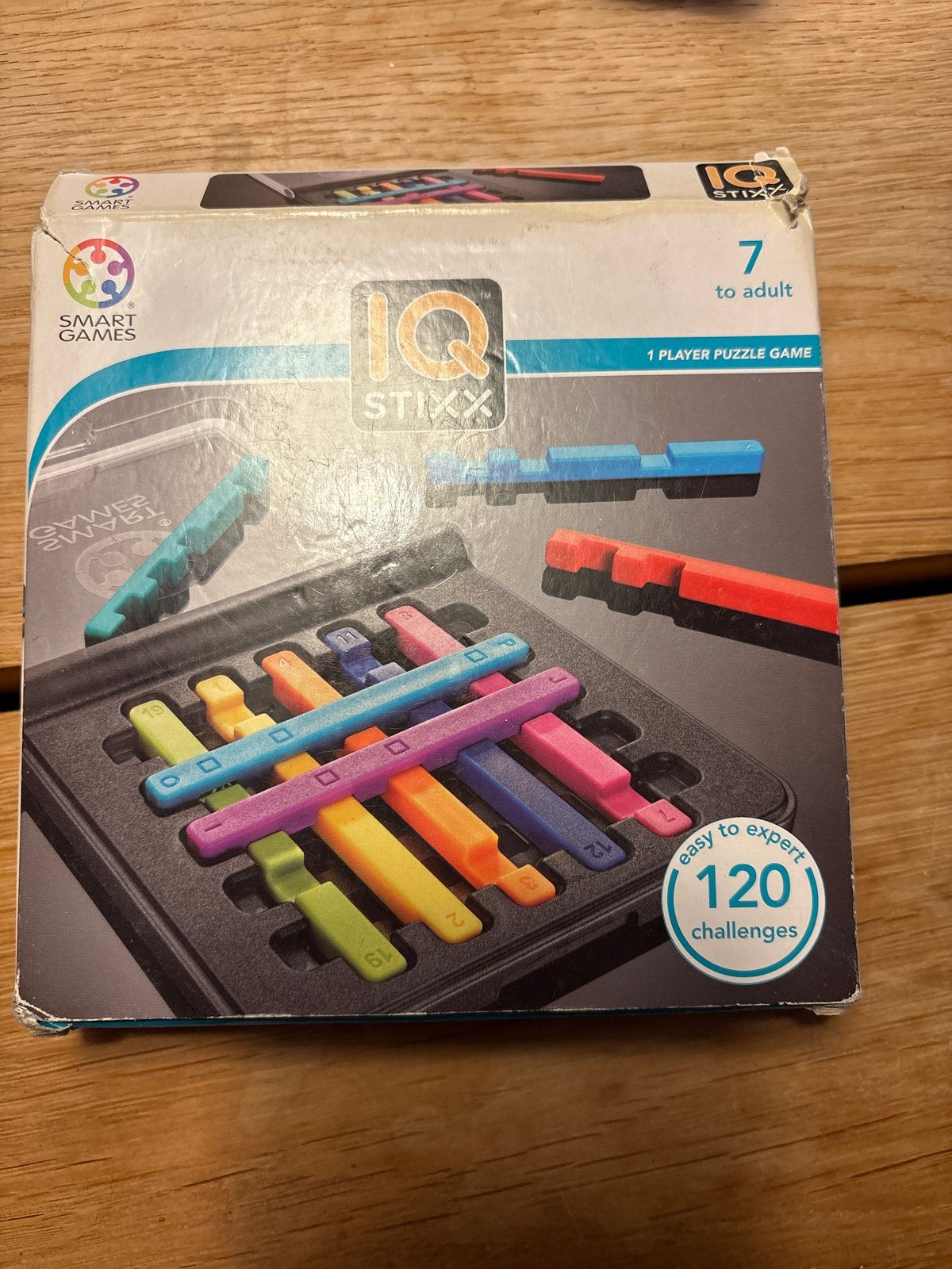 Smart Games IQ Stixx Puzzelspel - Zo goed als nieuw, Ophalen of Verzenden, Zo goed als nieuw, Overige typen