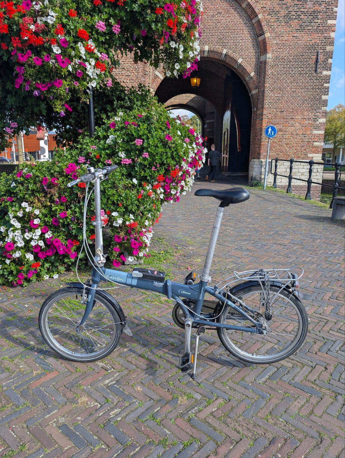 Dahon Vitesse vouwfiets 20 inch, SRAM 3 versnellingen, Fietsen en Brommers, Ophalen, 20 inch of meer, Gebruikt, Versnellingen