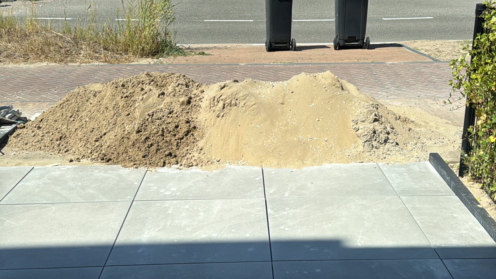 Ophoogzand zand gratis afhalen, Ophalen