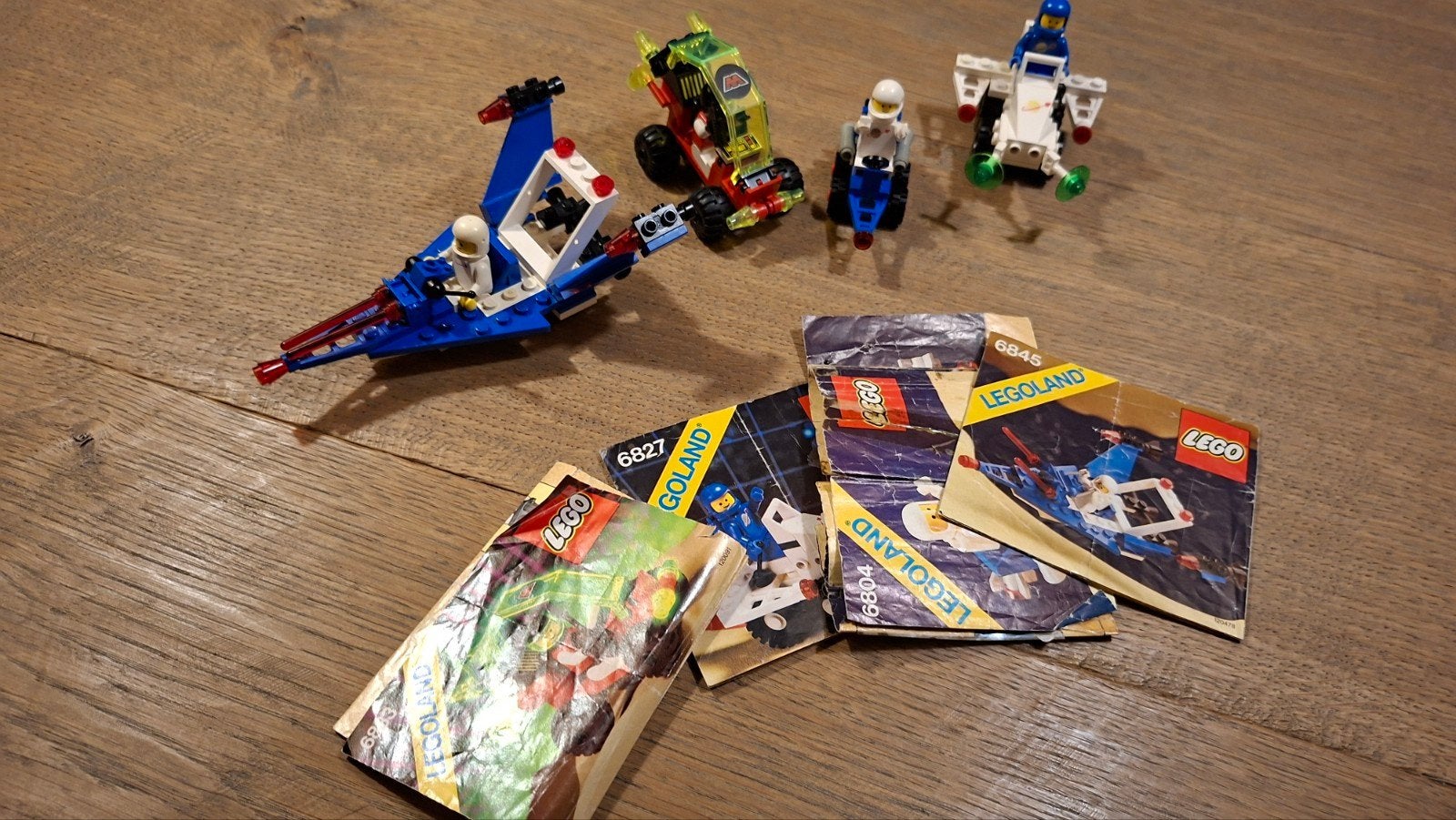 Lego ruimte vaart 6845  6827  6804  6833, Ophalen of Verzenden
