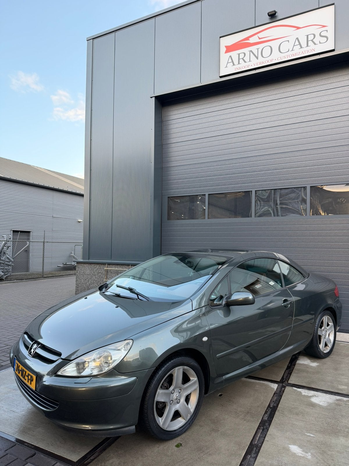 Peugeot 307 2.0 16V CC 2004 Grijs - COMPLEET IN ORDE ✅, Auto's, Voorwielaandrijving, Dealer onderhouden, Beige, 4 cilinders