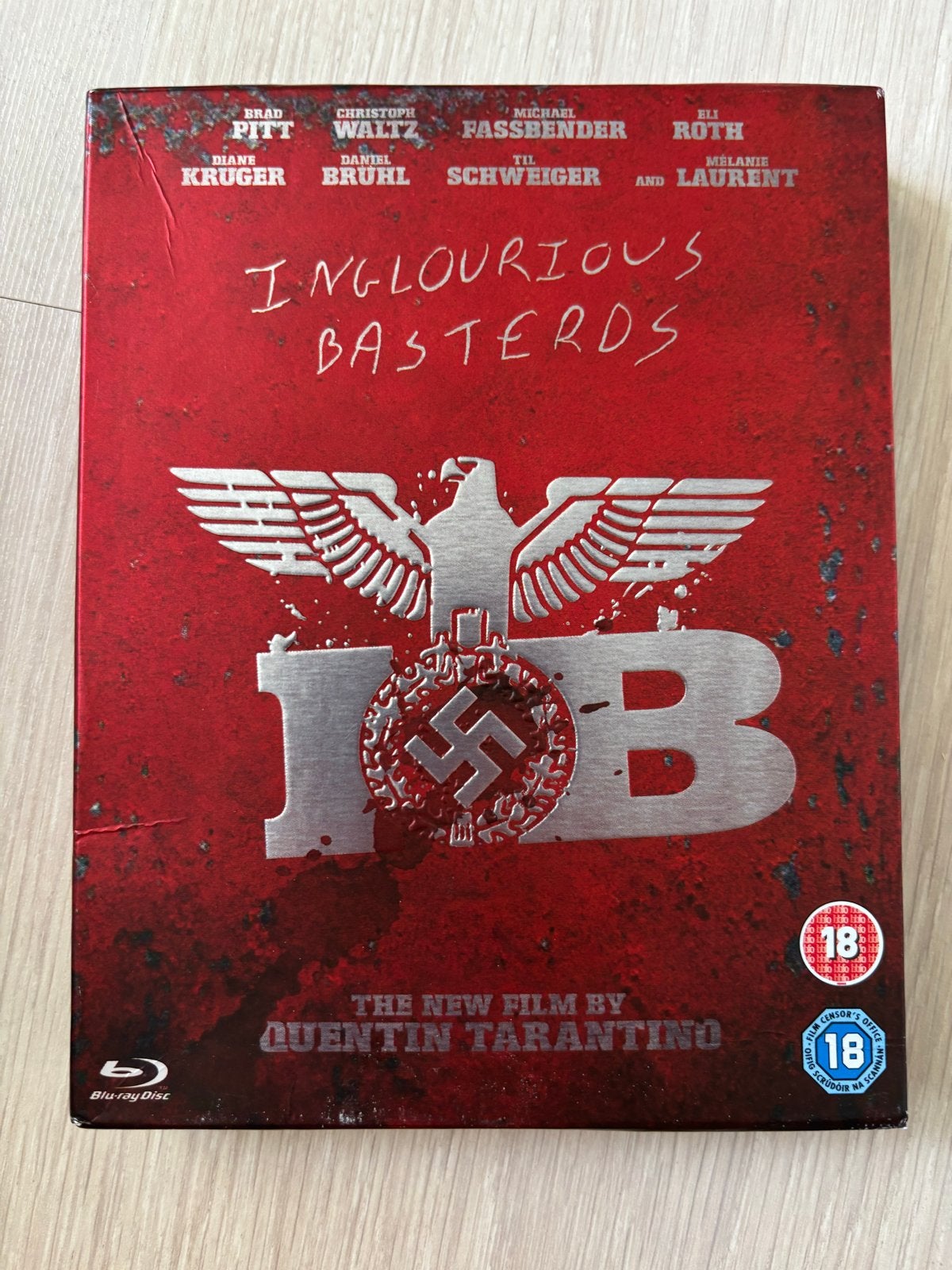Inglourious Basterds Blu-ray met kaarten, Vanaf 18 jaar, Engels, Nederlands, Film