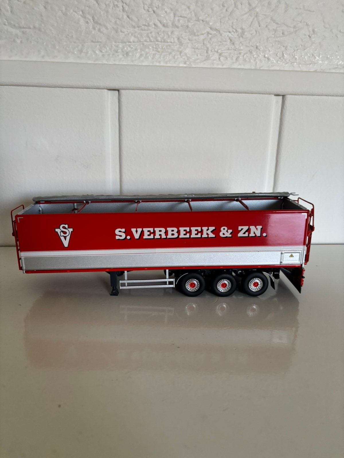 Tekno verbeek tiel oplegger, Ophalen of Verzenden, Zo goed als nieuw, Bus of Vrachtwagen, Tekno