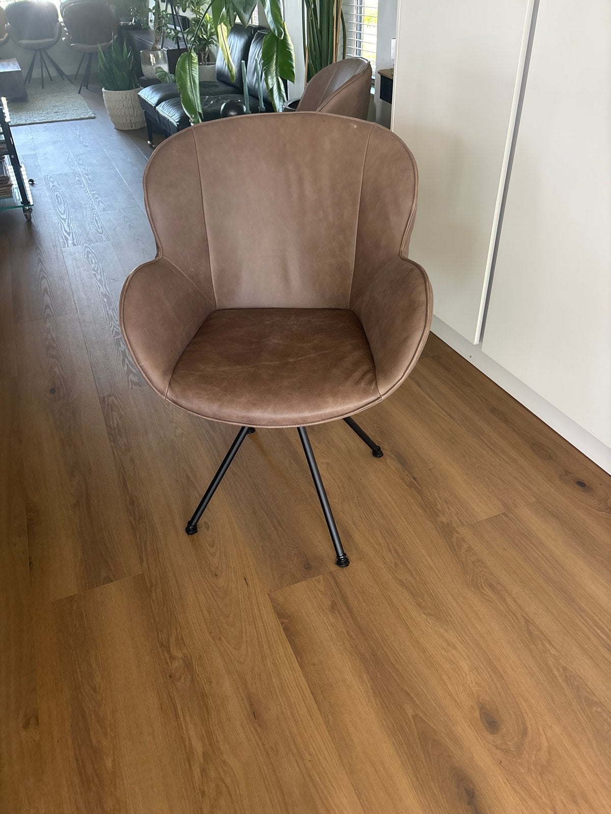 3x Butterfly draaistoelen van Bree’s New World, Ophalen, Zo goed als nieuw, Stof, Drie