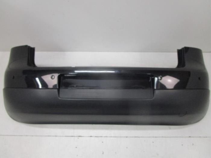 VW Golf 5 Achterbumper 4PDC LC9X Deep black pearl, Ophalen of Verzenden, Gebruikt, Achter, Bumper