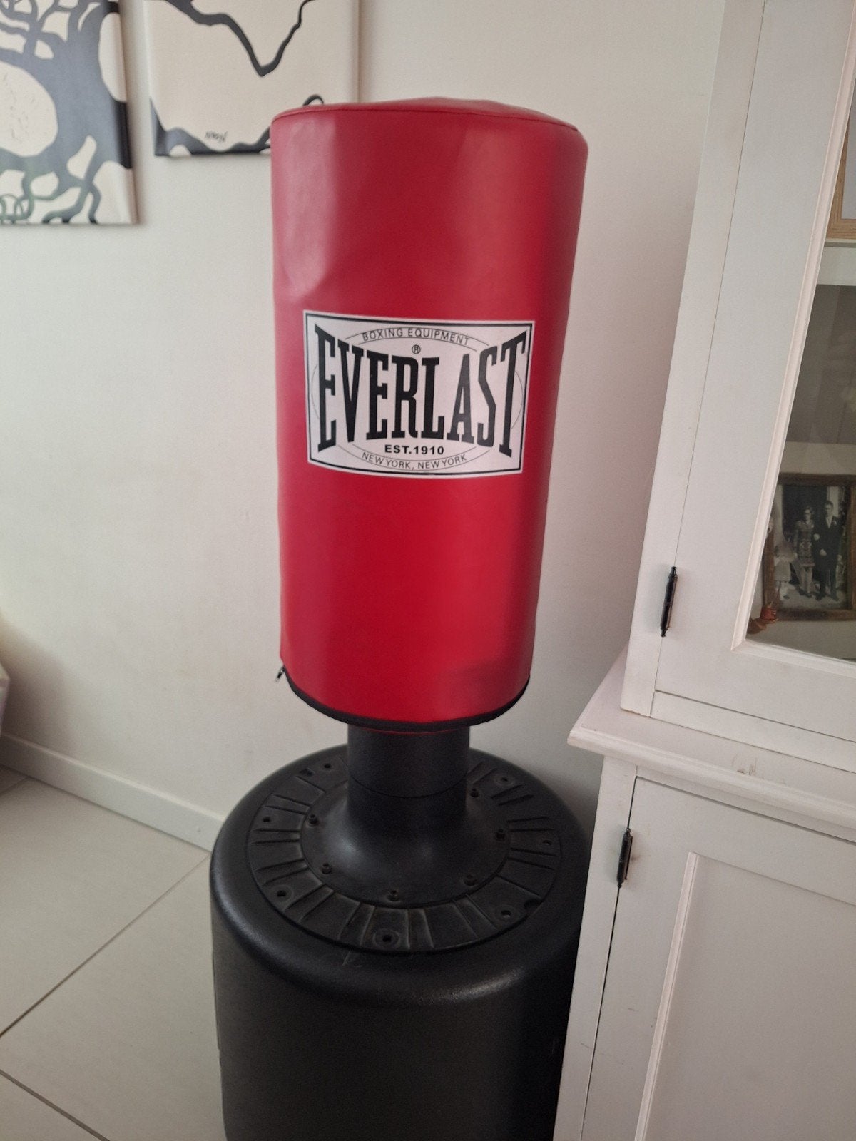 Everlast staande bokszak - Zo goed als nieuw, Ophalen, Zo goed als nieuw, Bokszak