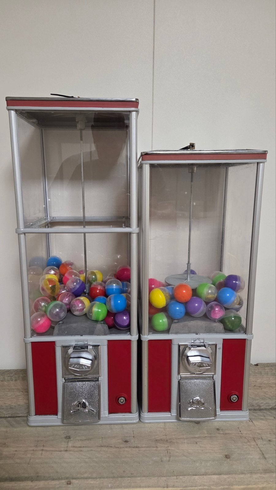 50 mm ballen automaten origineel beaver, Ophalen of Verzenden, Gebruikt