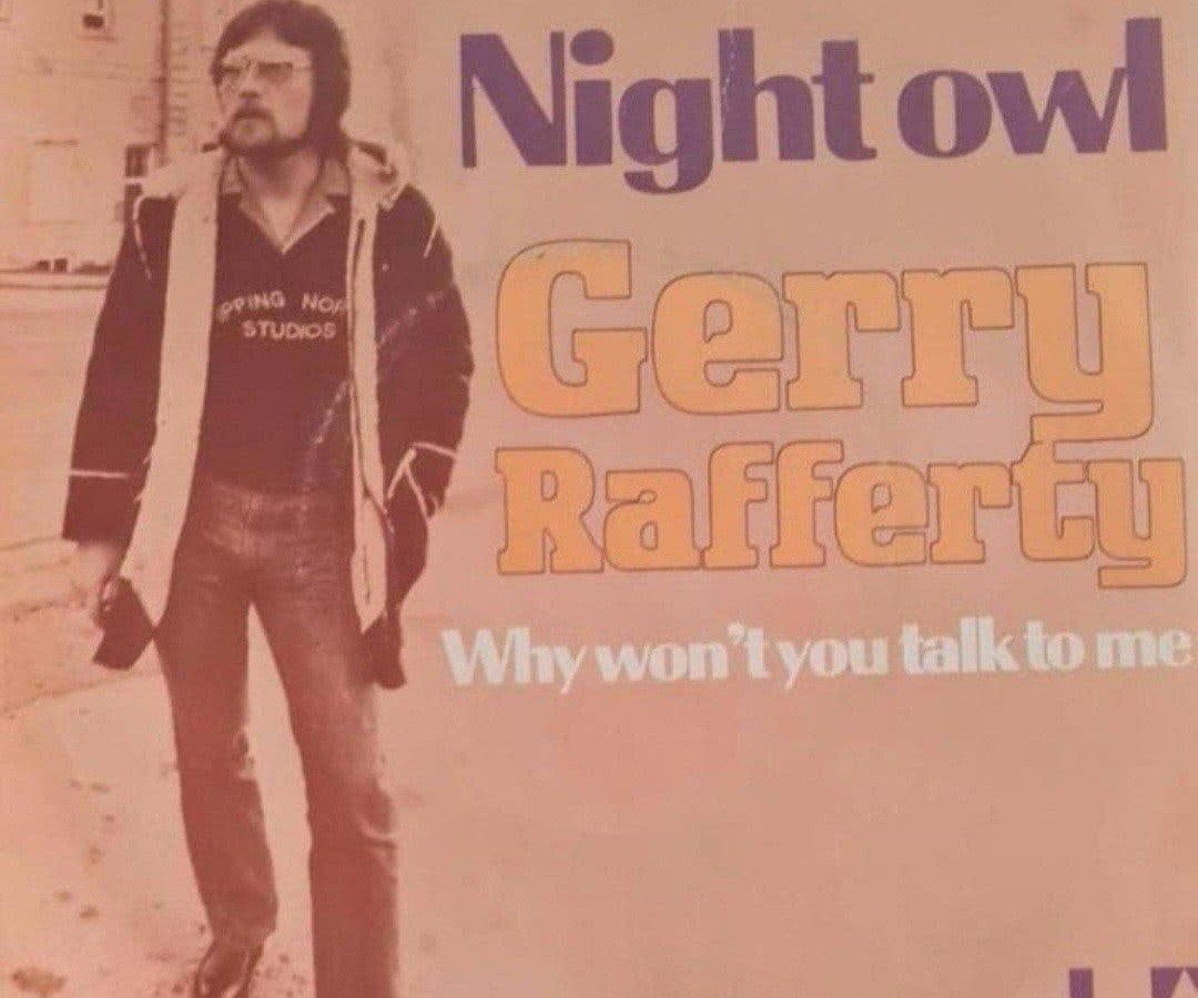 GERRY RAFFERTY  - NIGHT OWL, Ophalen of Verzenden, Gebruikt