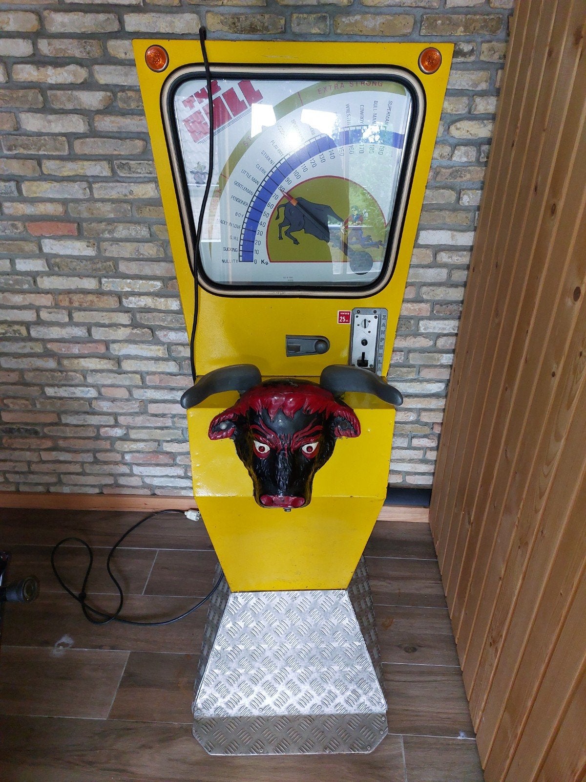 El Torro krachtmeter, Ophalen, Zo goed als nieuw