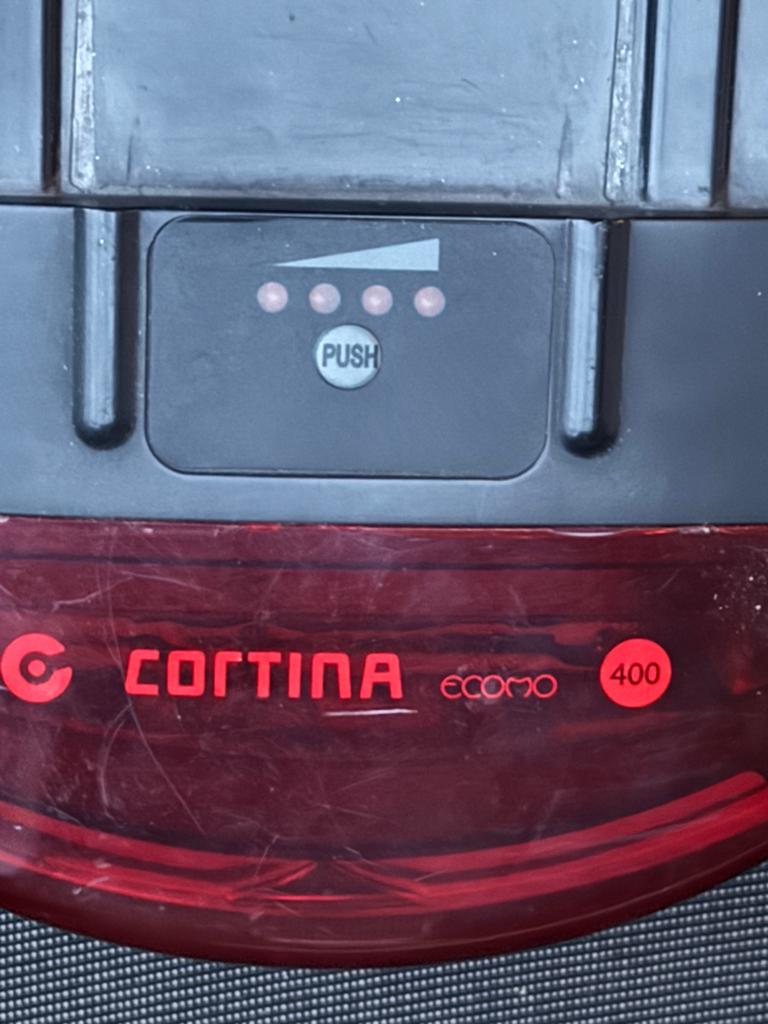 Cortina Ecomo 400 ( laad niet meer op ), Fietsen en Brommers, Fietsaccessoires | Fietsaccu's, Ophalen, Gebruikt
