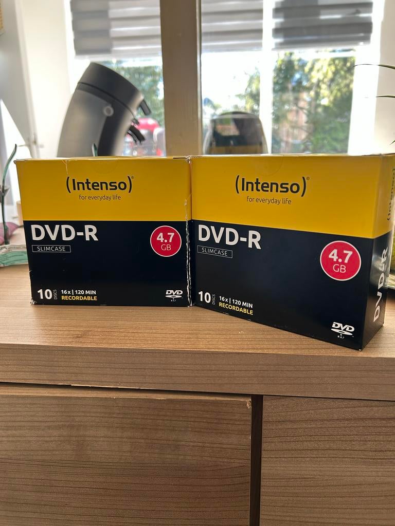DVD- R recordable 4.7 Gb 20 stuks, Ophalen of Verzenden, Nieuw, Dvd