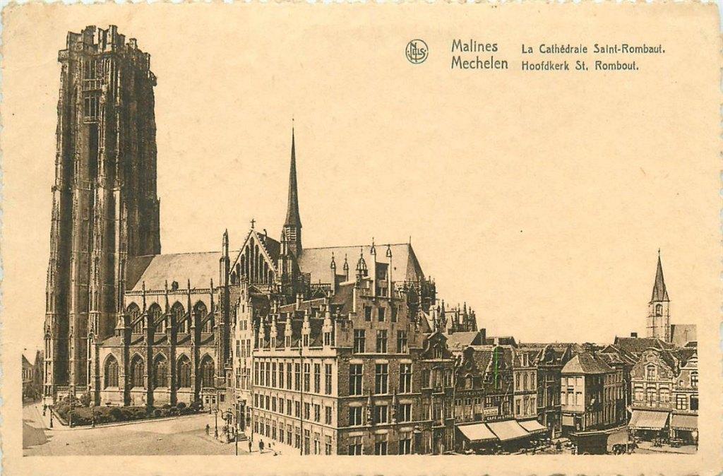 701-456-031 Mechelen St Rombout, Verzenden, Voor 1920, Overig Europa