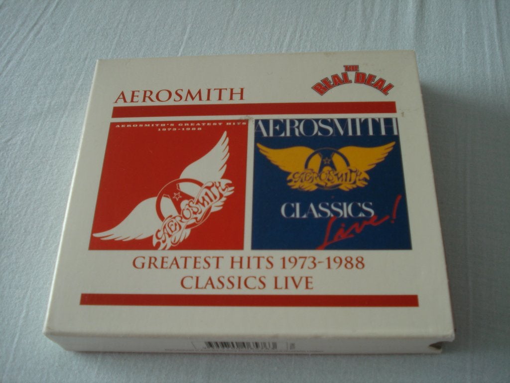 AEROSMITH - GREATEST HITS 1973-1988 CLASSICS LIVE 2cd, Gebruikt, Ophalen of Verzenden, Hardrock, Verzamelalbum