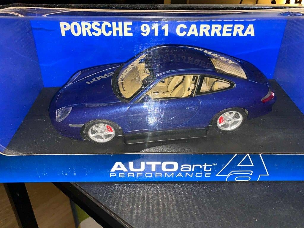 Autoart Porsche 911 coupè 1:18, Ophalen of Verzenden, Nieuw, Auto, Autoart