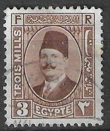Egypte 1927/1932 - Yvert 120 - Koning Fouad I (ST), Verzenden, Egypte, Gestempeld