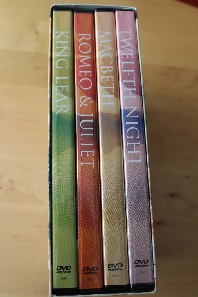 The Shakespeare Collection - 4 dvd-box, Alle leeftijden, Ophalen of Verzenden, Gebruikt, Drama