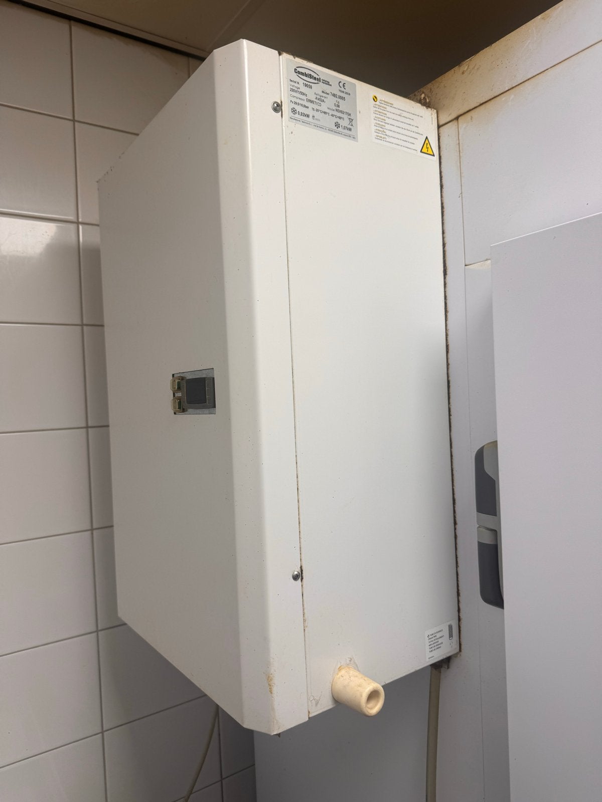 Professionele Koelcel met CombiSteel Koelunit (2019), Ophalen, Gebruikt, Koelen en Vriezen