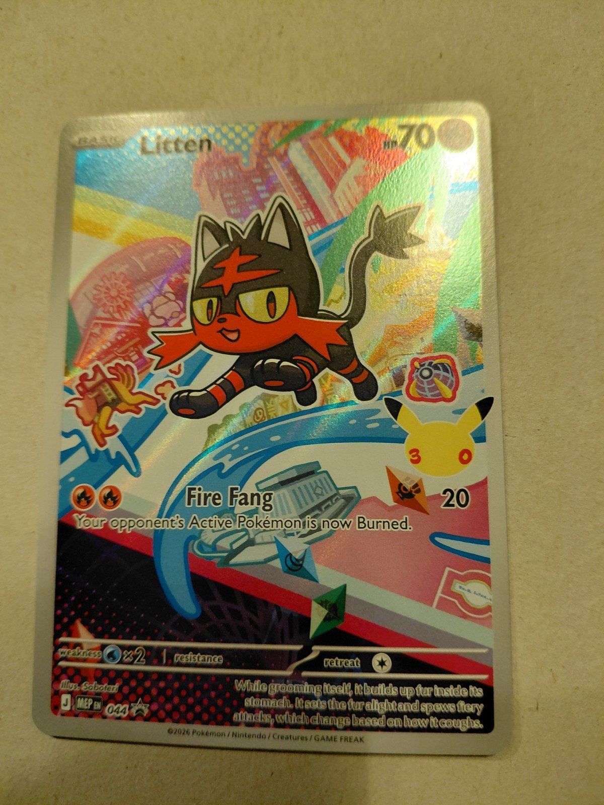 Litten promo 044, Ophalen of Verzenden, Zo goed als nieuw, Losse kaart