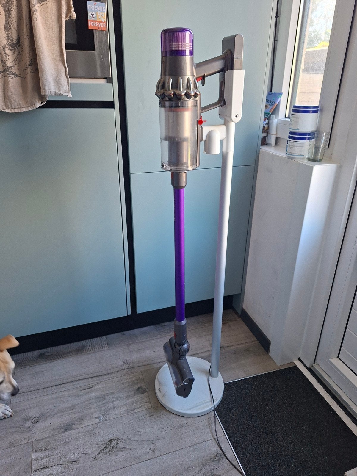 Animal pro v11 dyson met standaard, Witgoed en Apparatuur, Stofzuigers, Ophalen, Zo goed als nieuw