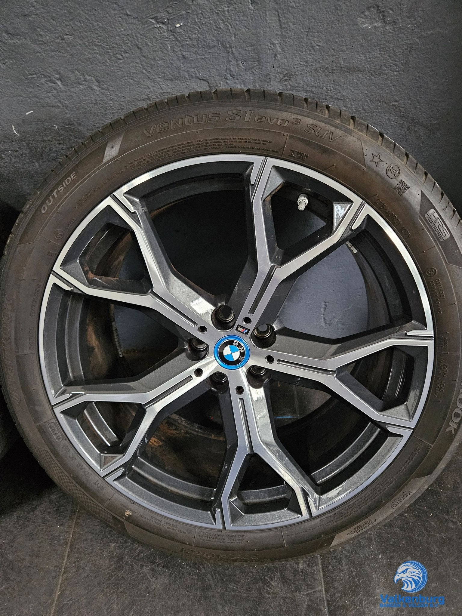 7-8mm! Originele BMW X5 X6 G05 G06 Style 741M 21 inch antrac, Auto-onderdelen, Banden en Velgen, Gebruikt, -, 275 mm, -