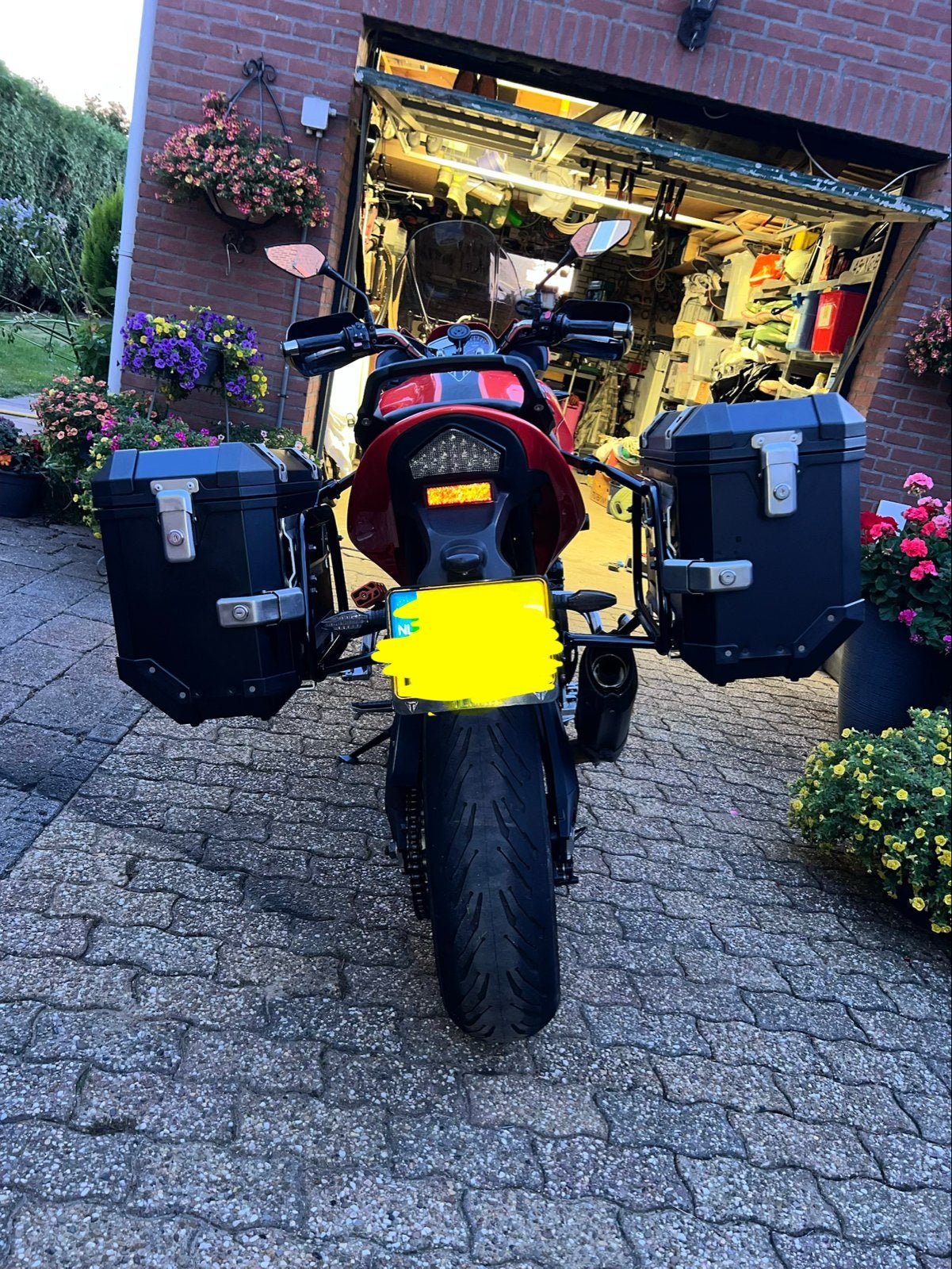 SW-Motech Trax EVO kofferset 2x 37L (ruilen voor 45L/37L), Motoren, Ophalen, Gebruikt