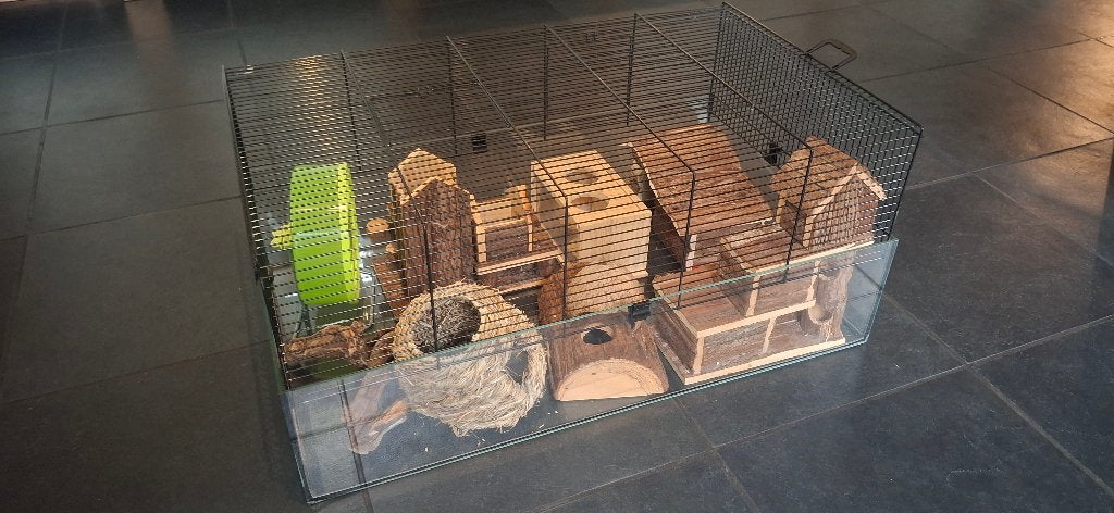 Hamsterkooi, Dieren en Toebehoren, Kooi, 75 tot 110 cm, Ophalen, Minder dan 60 cm