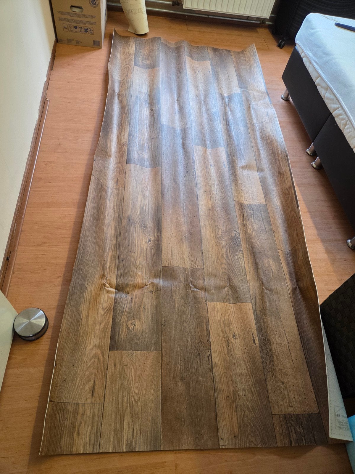 VINYL RUSTIC OAK, Ophalen, Zo goed als nieuw, Bruin, Vinyl