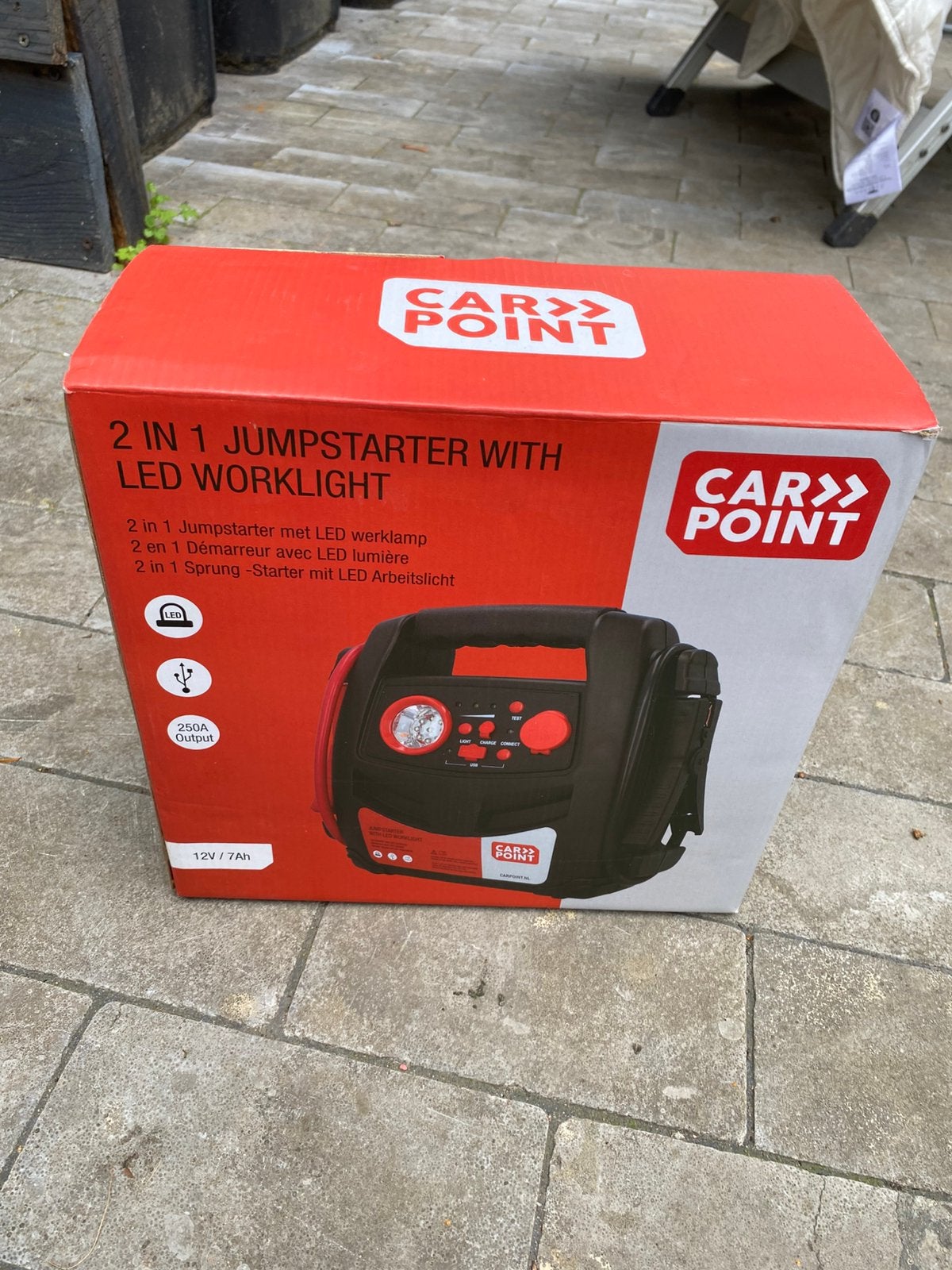Carpoint 2 in 1 Jumpstarter, Auto diversen, Ophalen of Verzenden, Zo goed als nieuw