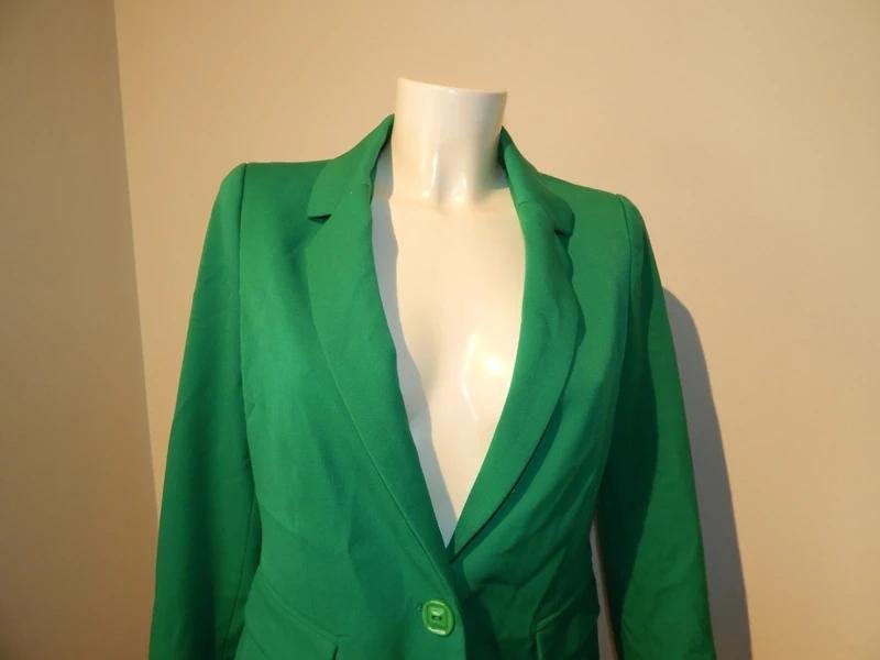 King Louie groene blazer mooie frisse tint mt M, Maat 38/40 (M), Verzenden, Zo goed als nieuw, Jasje