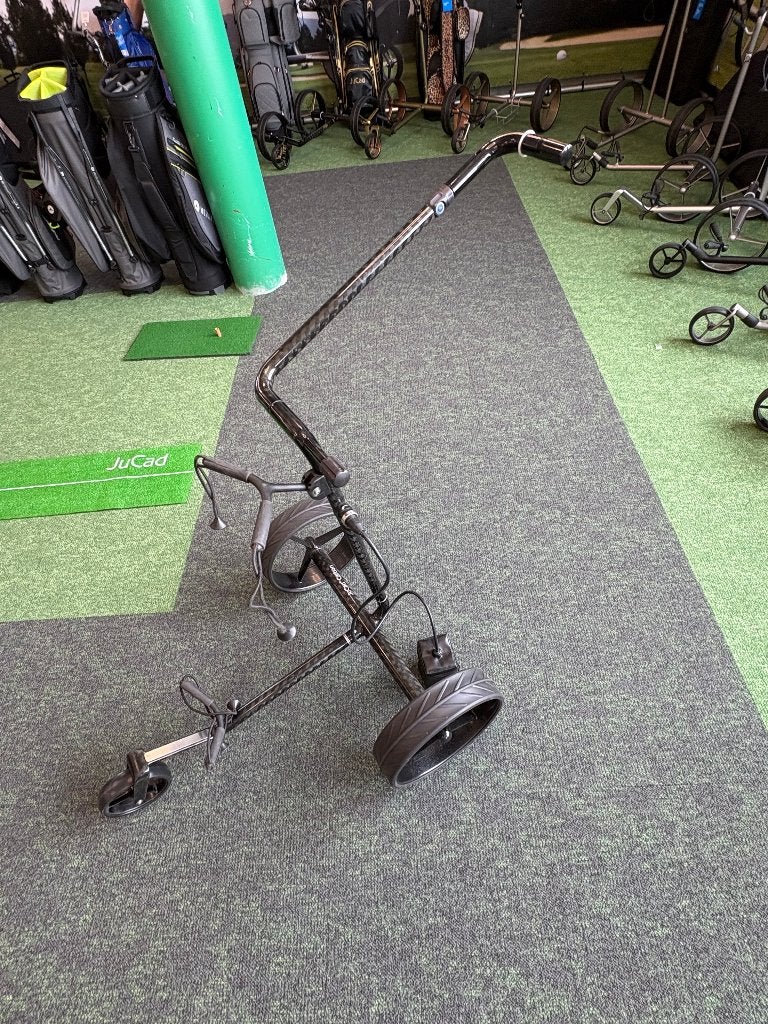 Jucad carbon. Elektrische trolley, Sport en Fitness, Golf, Ophalen of Verzenden, Gebruikt, Golfkar, Overige merken