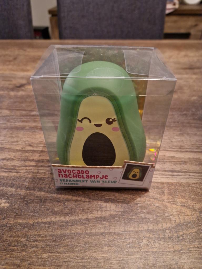 Avocado nachtlampje, nieuw, Ophalen of Verzenden, Nieuw, Lamp
