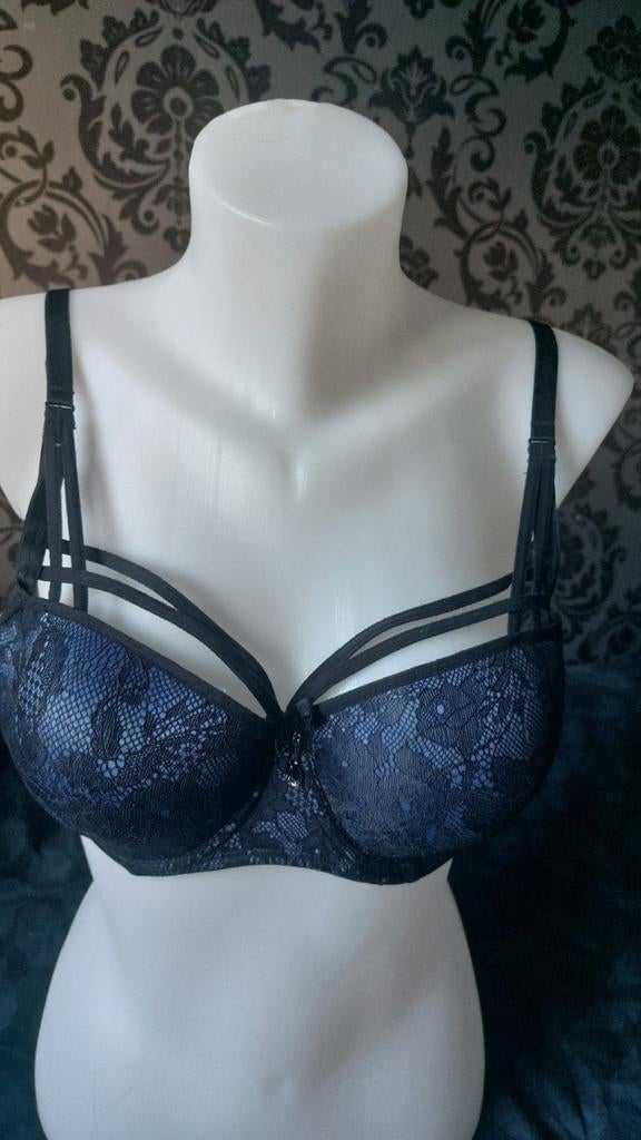 Zwarte bh Marlies Dekkers Dame de Paris 80C, Marlies Dekkers, Ophalen of Verzenden, Zwart, BH