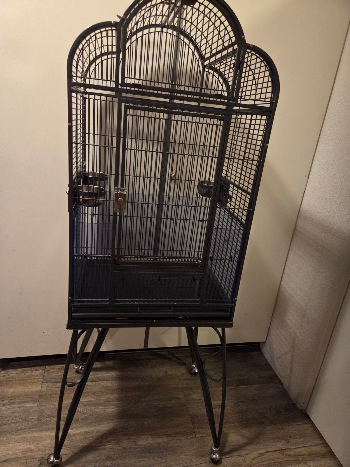 strong villa gaia papegaai/vogelkooi, Ophalen, Zo goed als nieuw, Metaal, Vogelkooi