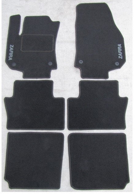 outlet Classic Weluur Automatten set Opel Zafira B met Logo, Auto-onderdelen, Opel, Nieuw, Info@taxi.pl, Ophalen of Verzenden