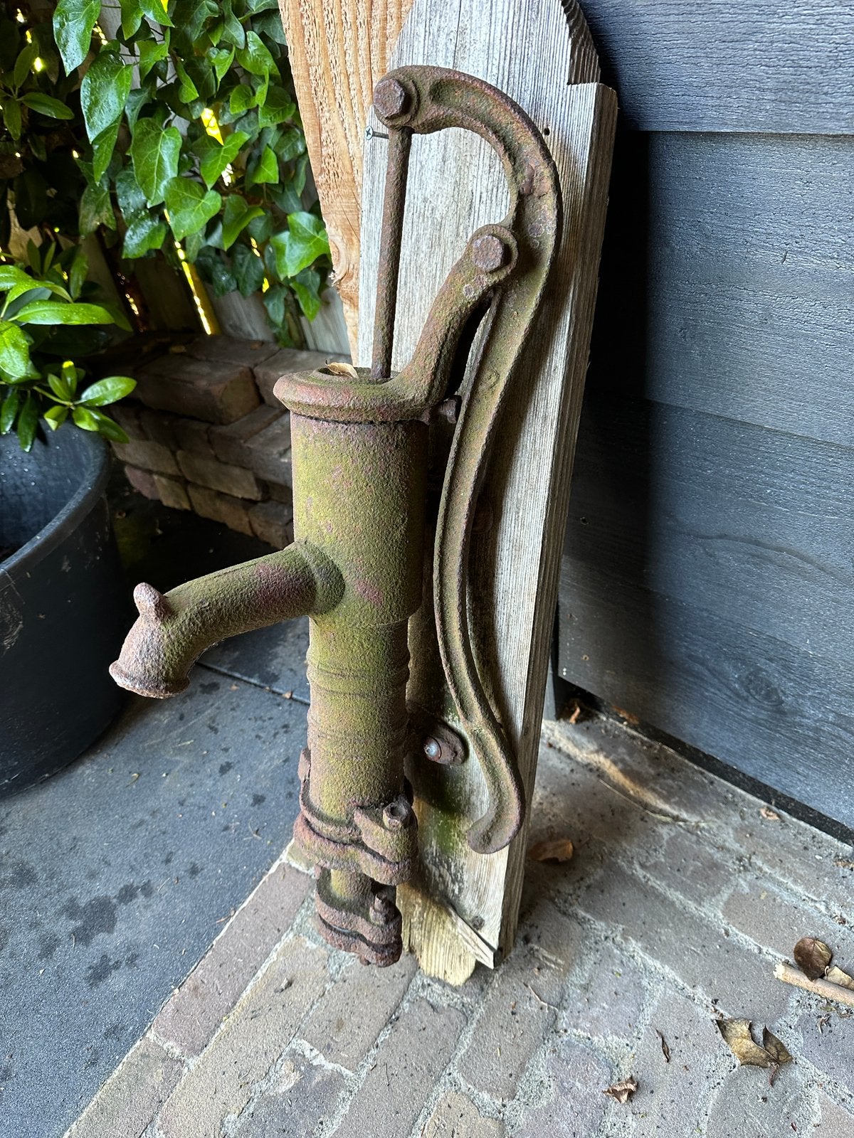 Decoratie pomp, Tuin en Terras, Waterpompen, Ophalen of Verzenden, Zo goed als nieuw, Dompelpomp