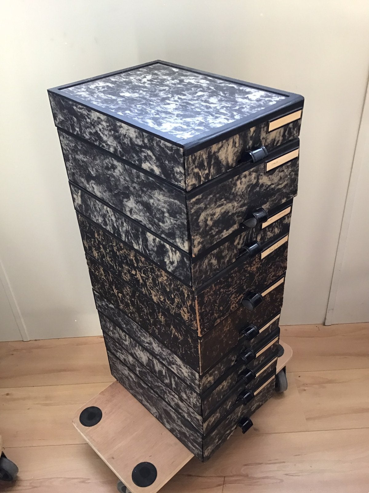 Stapelbare Archiefdozen jaren 50 (OPHALEN), Diversen, Ophalen, Gebruikt