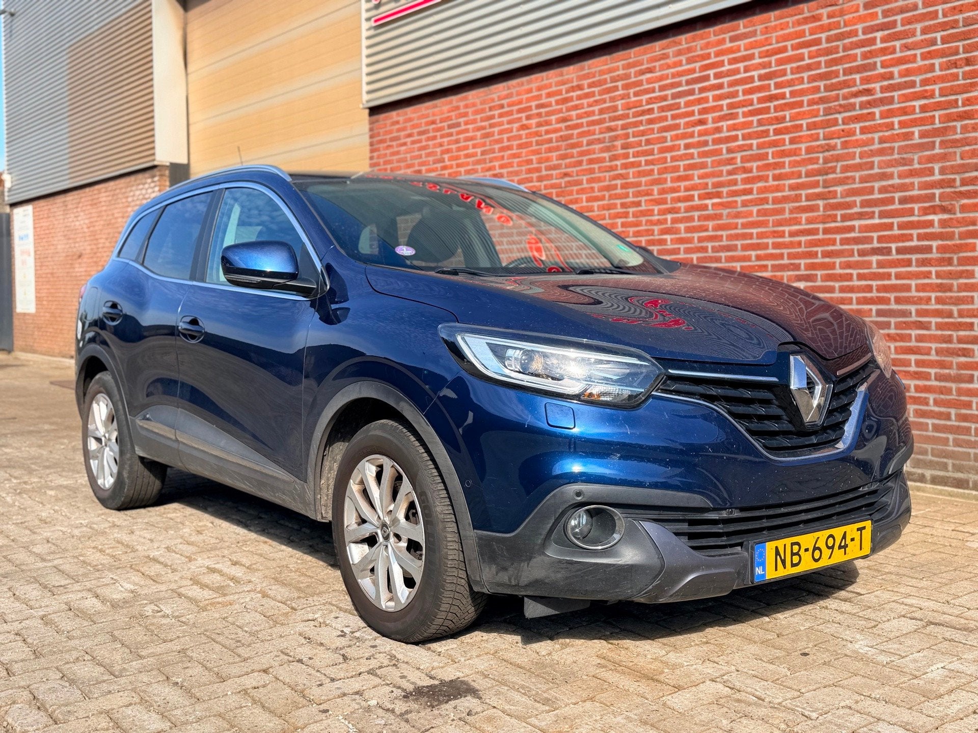 Renault Kadjar 1.2 TCe Intens, Auto's, Kadjar, Gebruikt, 4 cilinders, Blauw