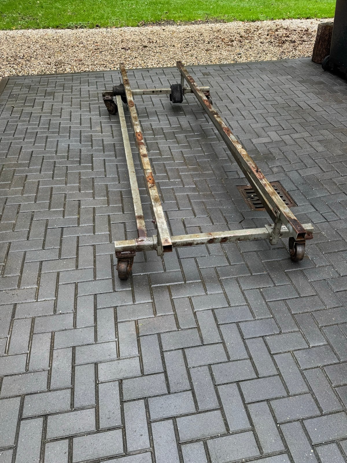 William Eng. Co. Bootbok op wielen 300x120 cm, Doe-het-zelf en Verbouw, Ophalen, Gebruikt, Transportkar