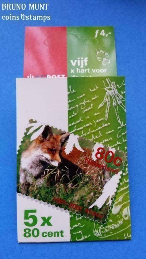 PB 64 - Vijf keer Hart voor de Natuur, Verzenden, Na 1940, Postfris