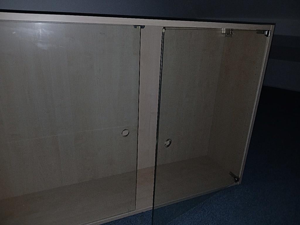 Vitrinekast / vitrine kast, Huis en Inrichting, Kasten | Vitrinekasten, Zo goed als nieuw, Minder dan 100 cm, 100 tot 150 cm, 25 tot 50 cm