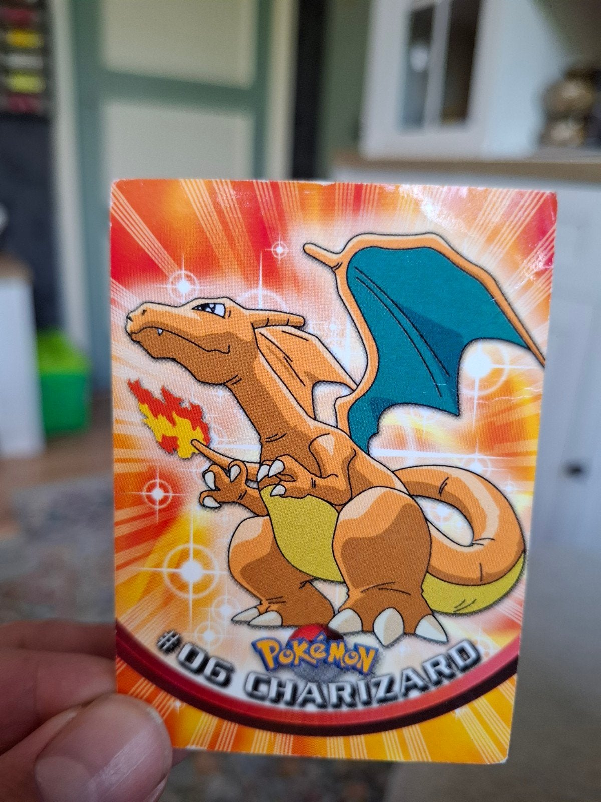 Pokémon Charizard #06 TV Animation Edition Kaart, Hobby en Vrije tijd, Verzamelkaartspellen | Pokémon, Ophalen of Verzenden, Gebruikt