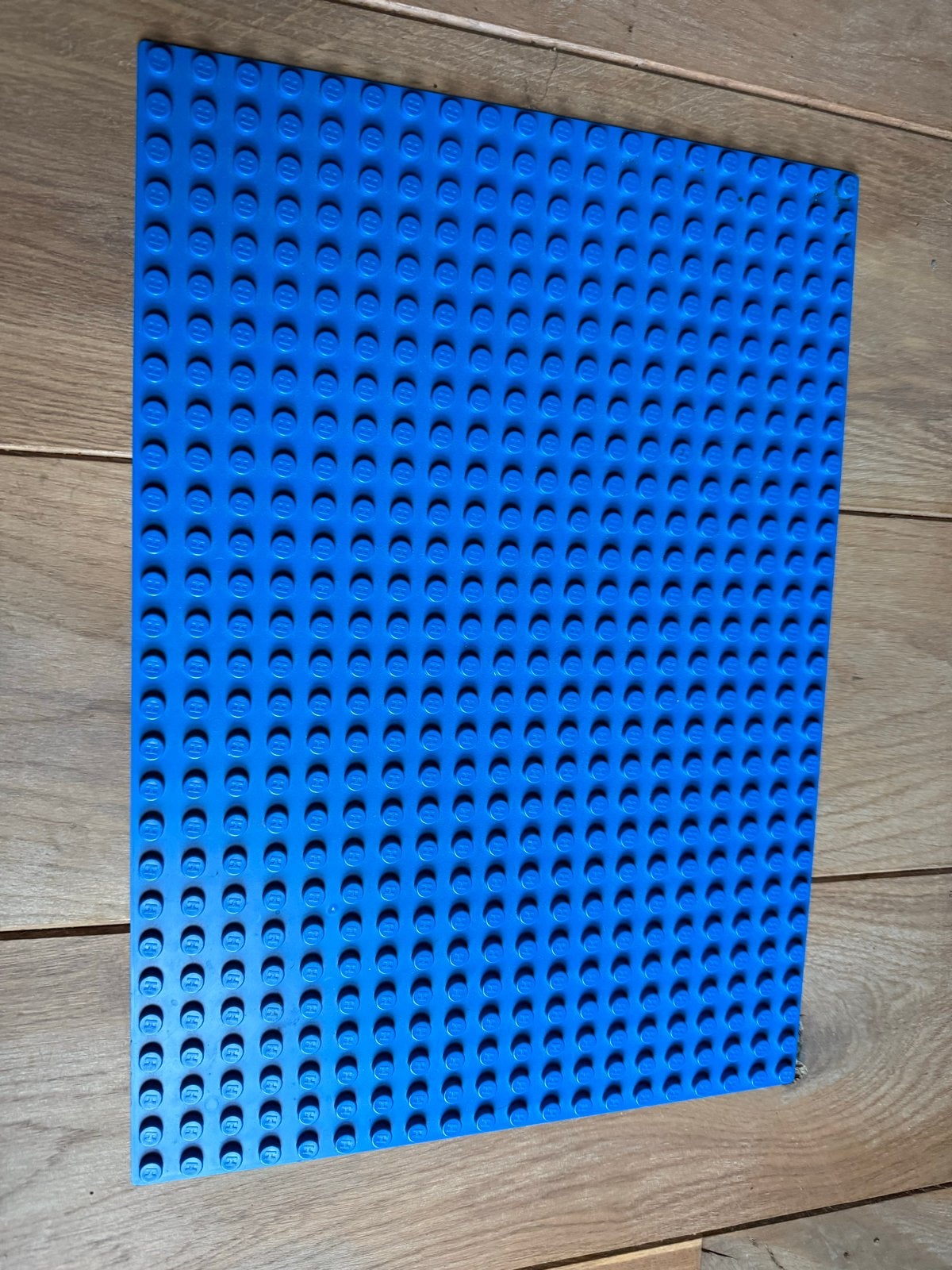 Blauwe Hubelino grondplaat duplo compatable, Kinderen en Baby's, Ophalen of Verzenden, Gebruikt, Grondplaat, Duplo