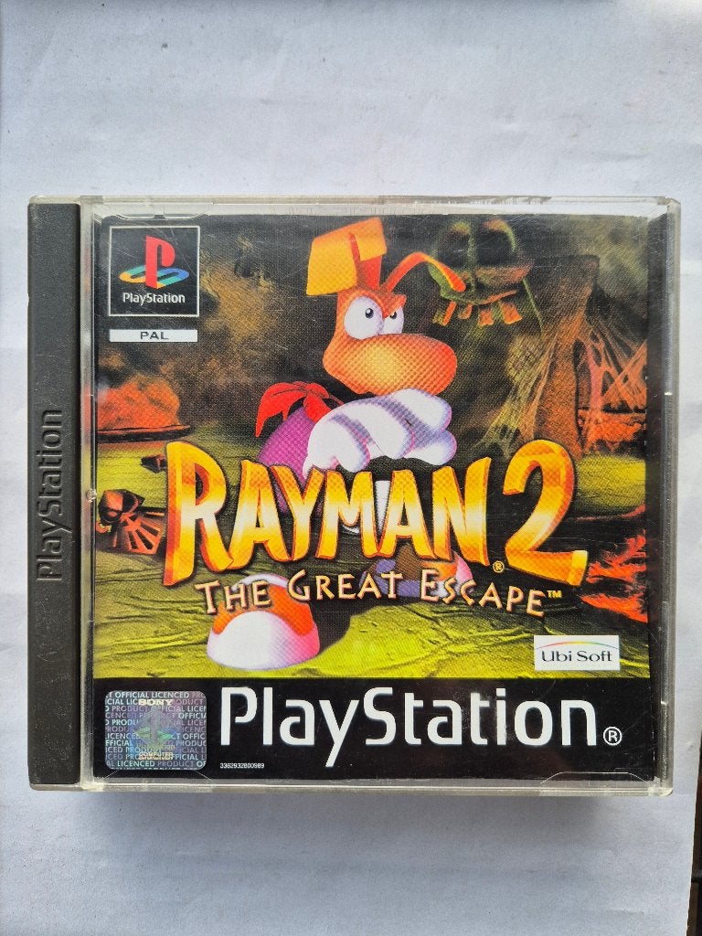RAYMAN 2, Gebruikt, 1 speler, Racen en Vliegen, Ophalen of Verzenden