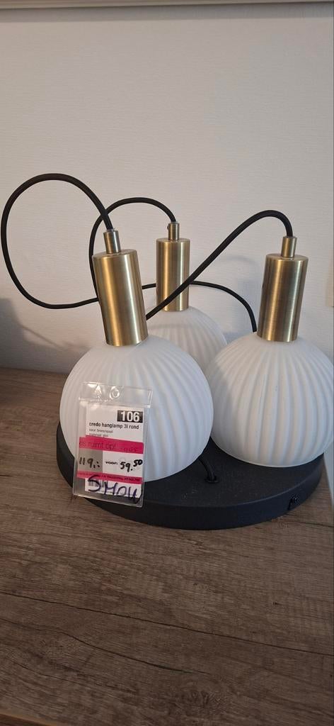 Nieuwe Credo hanglamp, Ophalen of Verzenden, Nieuw, Minder dan 50 cm