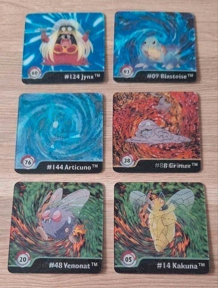 Pokémon Series One Artbox Action Flipz Holografische Kaarten, Ophalen of Verzenden, Zo goed als nieuw, Meerdere kaarten